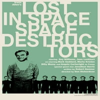 Ламиниран изгубен в космическото пространство разрушители от Хуан Ортис епизод на знак за сухо изтриване на плаката 16x24