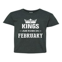 - Тениски за големи момчета и върхове на танкове, до големи момчета - рожден ден крале се раждат през февруари