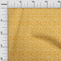 OneOone Silk Tabby плат Флорален блок за печат за шиене на тъкан Bty Wide