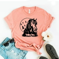 Конска тениска конна риза за езда на природата собственик на подарък ризи тиймен