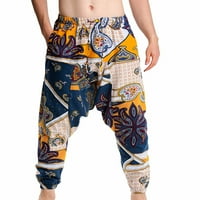 Панталони за мъже за мъже, мъже случайни модни модни йога йога панталони летящи катерици панталони отпечатани панталони