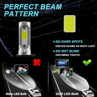 За Dodge Ram 2009- фарове LED фарове 8000lm High Beam H Low Beam LED LED крушки 6pc