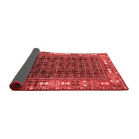 Ahgly Company Indoor Rectangle Oriental Red Industrial Area Rugs, 8 '12'