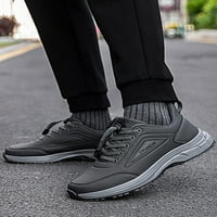 Gomelly Womens Walking Shoes Sport Trainers дебели маратонки с подметка устойчиви ежедневни обувки Трекинг на открито сиво, мъже обувки 9.5