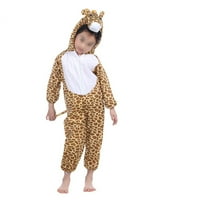 Хемотон детски жираф костюм Детски костюми за животни за Хелоуин Косплей изпълнение - Размер L за височина