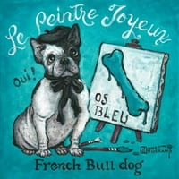 Le Peintre Joyeu Poster Print от Джанет Крускамп