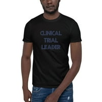 Клинично изпитване на лидера ретро стил с къс ръкав от памучна тениска от неопределени подаръци