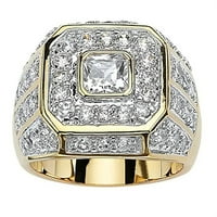 Wefuesd бижута за бижута за жени модни уникални мъжки пръстен тийнейджърски момчета персонализиран диамантен пръстен за рожден ден бижута Свети Валентин Клик Моден пръстен Злато 4XL