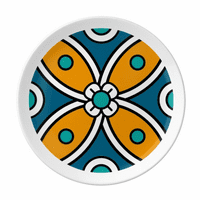 Цветна мароко стил табела декоративен порцеланов салвър за хранене ястие за вечеря