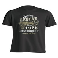 Жива легенда 92 -та риза за подарък за рожден ден за родените в xxx -големи - черно