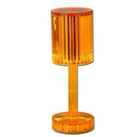 Контрол на допир Gatsby Crystal Lamp, безжична кристална лампа за маса за хол, 3-посочна лампа за леене на легла с USB порт, декоративна нощна лампа за спални, подарък