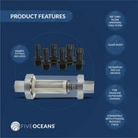 Пет океана вграден горивен филтър FO2637