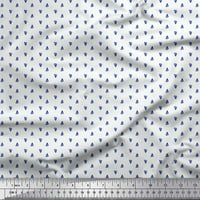 Soimoi памучен Poplin Fabric Triangular Greek Key Shirting Print Fabric от двор
