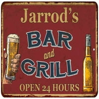 Червеният бар на Jarrod и скара селски декор за знаци 108120045556