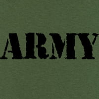 Тениска за младежка тениска на Tee Hunt Army Военни ветерани POW MIA PATRIOTIC DEAN DEAN KIDSROYAL, сиво, голям