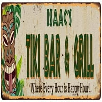 Tiki Bar & Grill Metal Sign Decor на Isaac 106180040224
