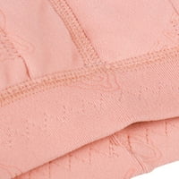 Beiwei Girls панталони руно джогинг панталон еластична талия суитчъри свободни дъна Playwear Sherpa облицована топло розово