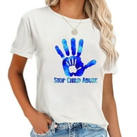 Спрете тениската за информираност за предотвратяване на насилие над деца