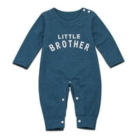 Adviicd Jumpsuit Month Summer Pajamas Boy Clothes Letter Playsuit Baby Button Jumpsuit Girl Великденско момче тоалет