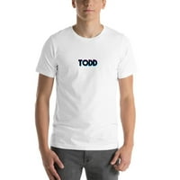 Tri Color Todd с къс ръкав памучна тениска от неопределени подаръци