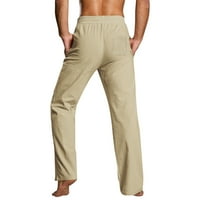 Мъжки панталони от Frehsky мъжки ежедневни плътни плътни пълни панталони джобни панталони панталони каки каки