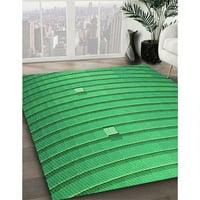 Ahgly Company вътрешен правоъгълник с шарени неонови зелени килими, 2 '4'